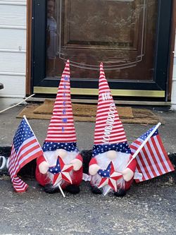 Personalized Patriotic Gnomes