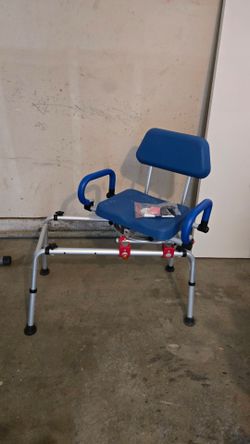 Shower transfer bench