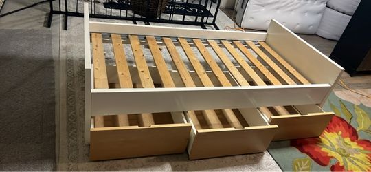 Twin size bed frame