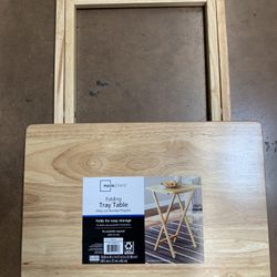 Folding tray Table