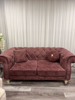 Beautiful 55" Cennet Turkish Sofa & Loveseat Set - Great Condition