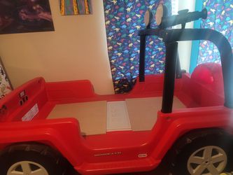 Little Tikes Jeep Wrangler Toddler Bed for Sale in San Antonio, TX - OfferUp