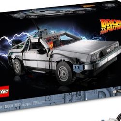 Lego Back To The Future "The Machine"  1872 Piece Set Brand New Never Opened