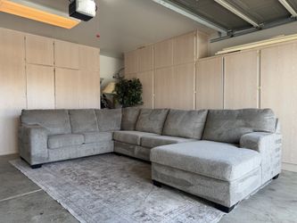 Large Gray Sectional - free delivery