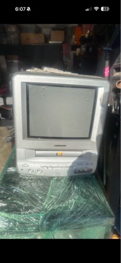 Sansui CRT TV with Built-In DVD Player