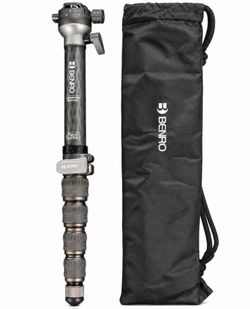 Benro SupaDupa Pro MSDPL46C Carbon Fiber Monopod with Integrated Head and Carrying Bag