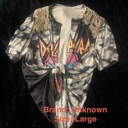 OSFA- Def Leppard Shirt