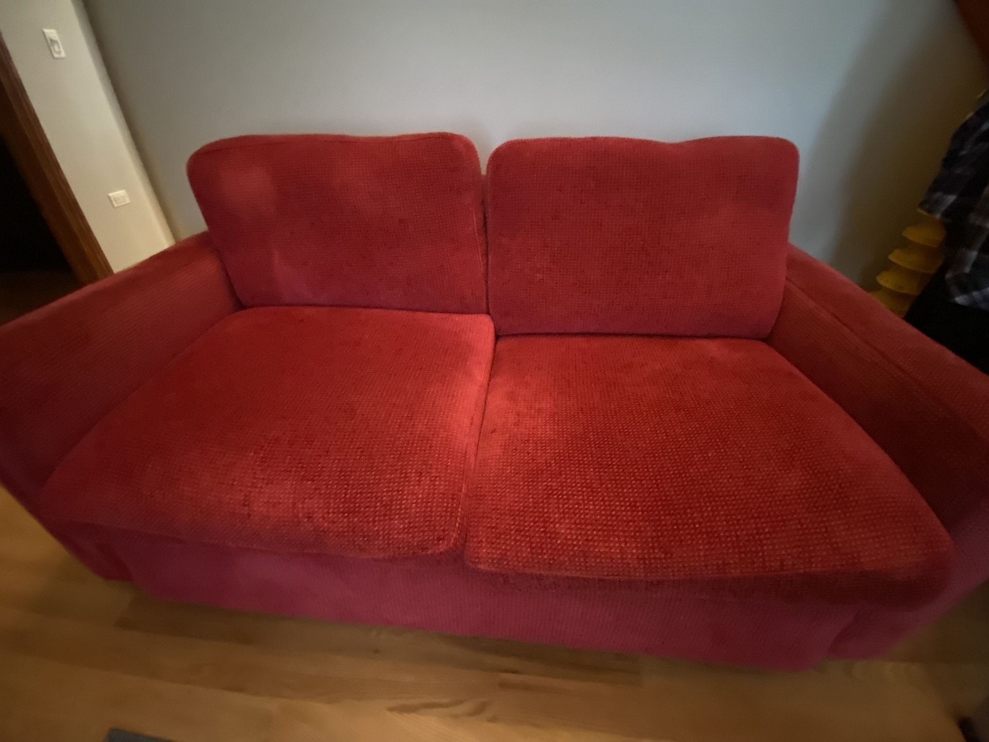 Red Sofa Sleeper
