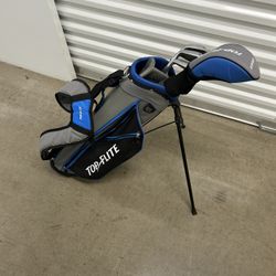 Top Flite 5 Club Kids Golf Set Ages (kids 53-60" tall) Blue