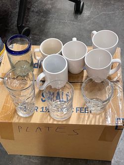 Glasses and cups