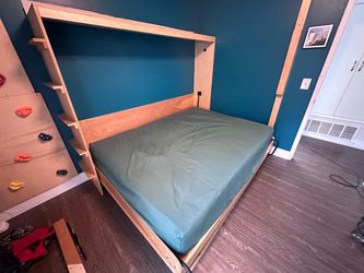 Murphy Bed, Side Murphy, Queen includes Mattress