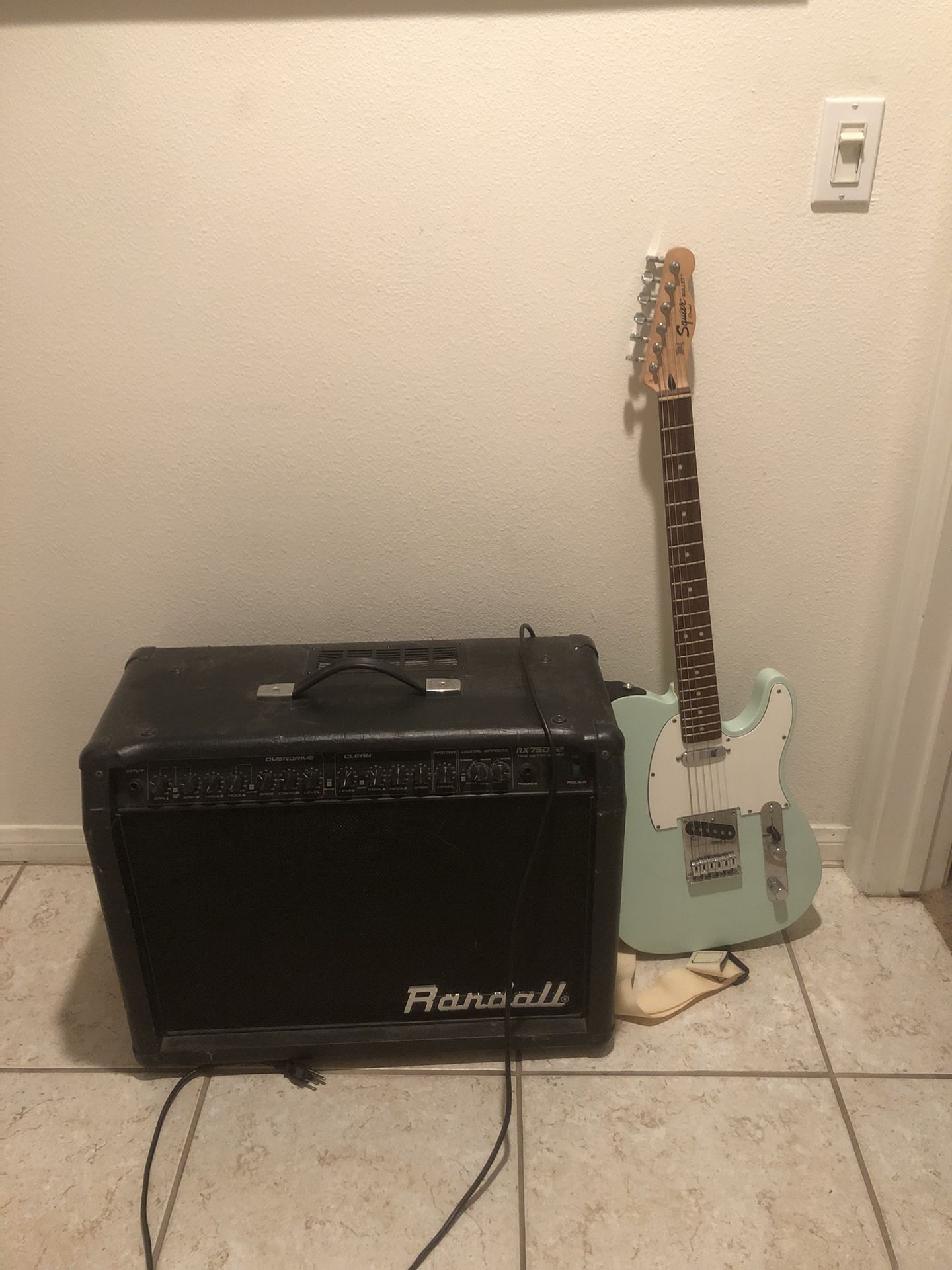 Squier Telecaster Bullet Electric Guitar Amp Combo