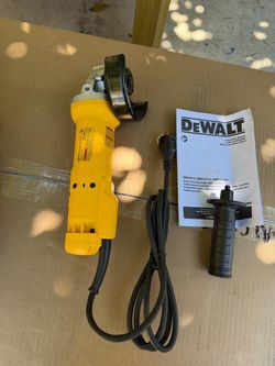 New dewalt grinder 4-1/2” asking $110 thanks