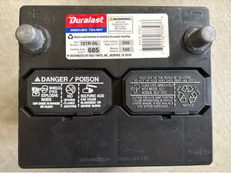 Duralast  121R-DL Car Battery Brand New