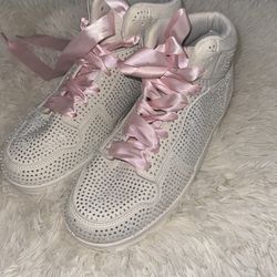 Rhinestone Tennis Shoes