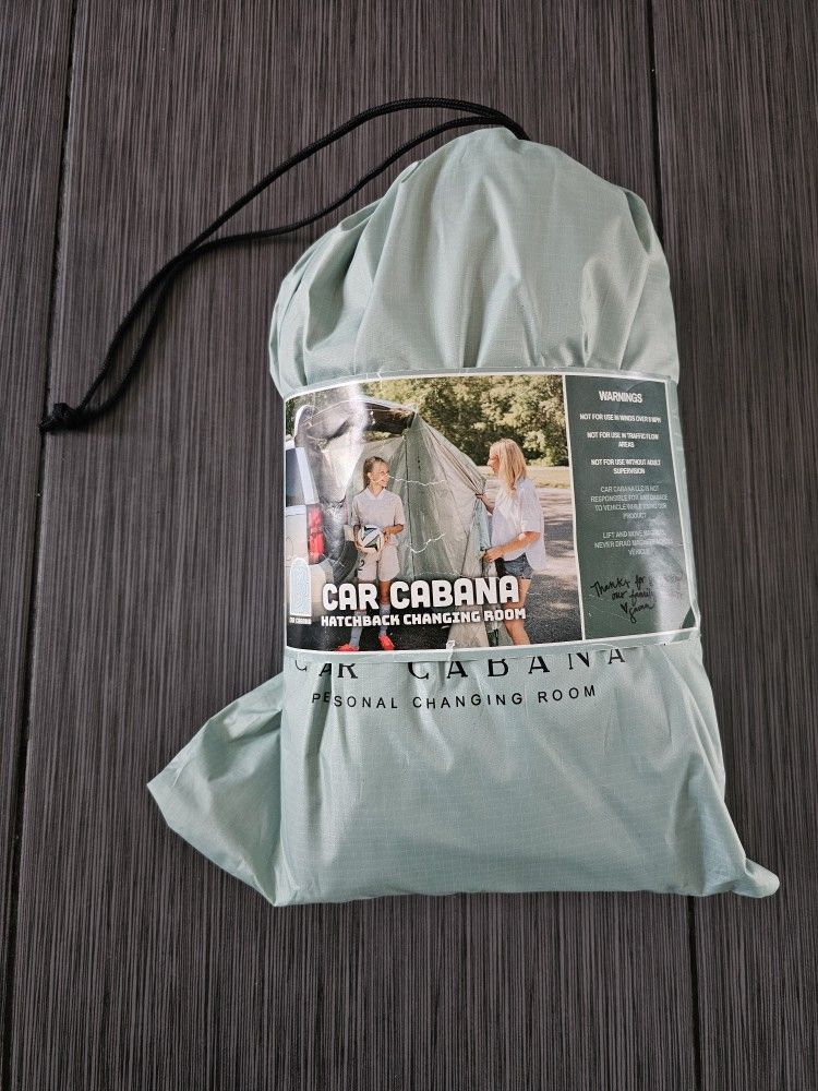 CAR CABANA HATCHBACK CHANGING ROOM TENT