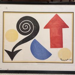 Calder Lithograph Print Poster
