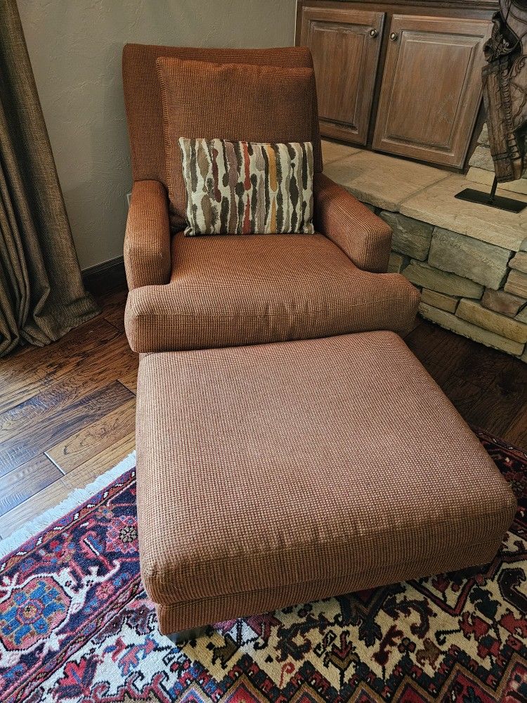 Lee Chair And Ottoman