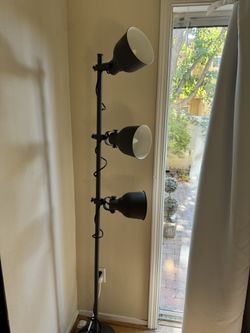 IKEA Hektar Floor Lamp Grey