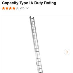 40 Ft Aluminum Extension Ladder 