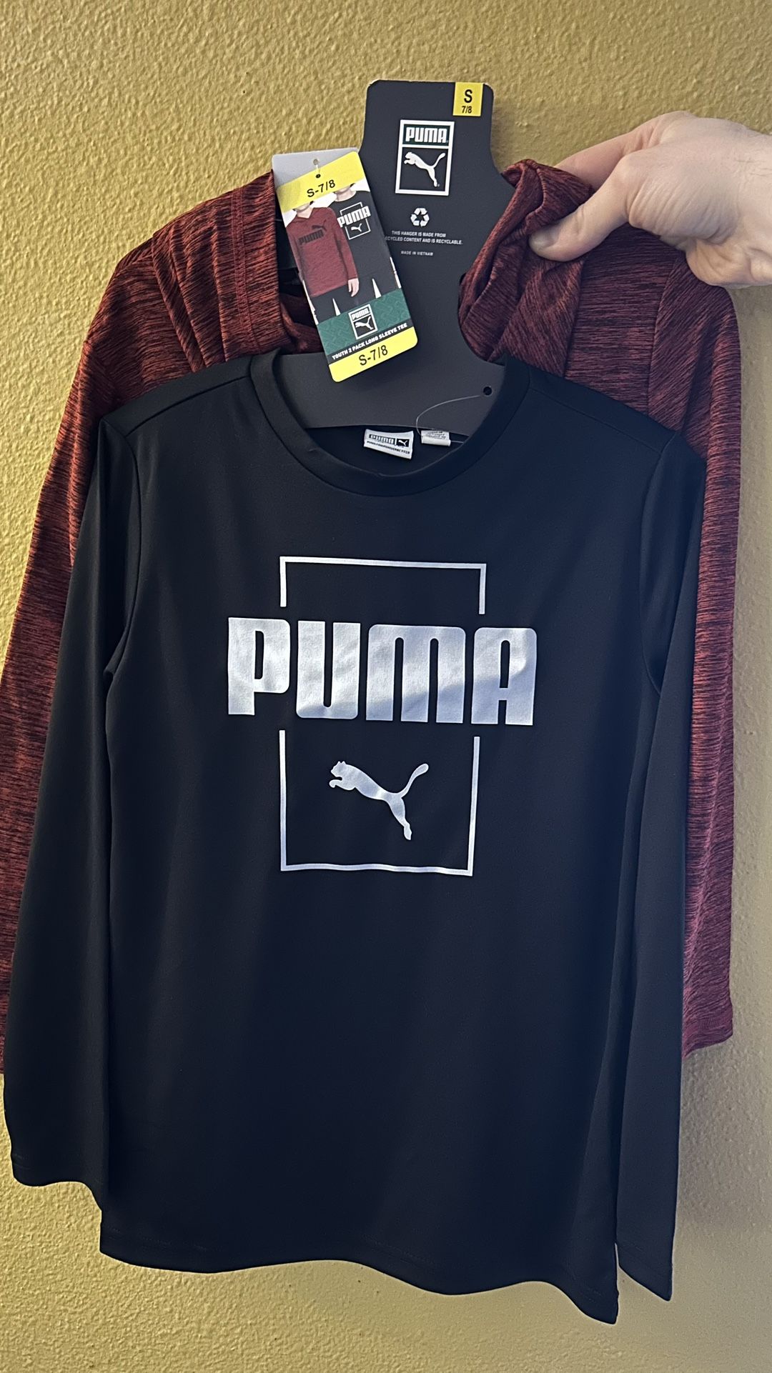Puma Shirts Brand New Size 7/8