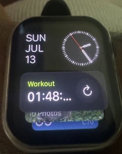     Apple Watch Series 8 with Sport Band, GPS, and 41 Aluminum Case in Midnight   $180