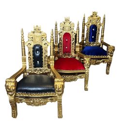 Child Size Throne Chairs