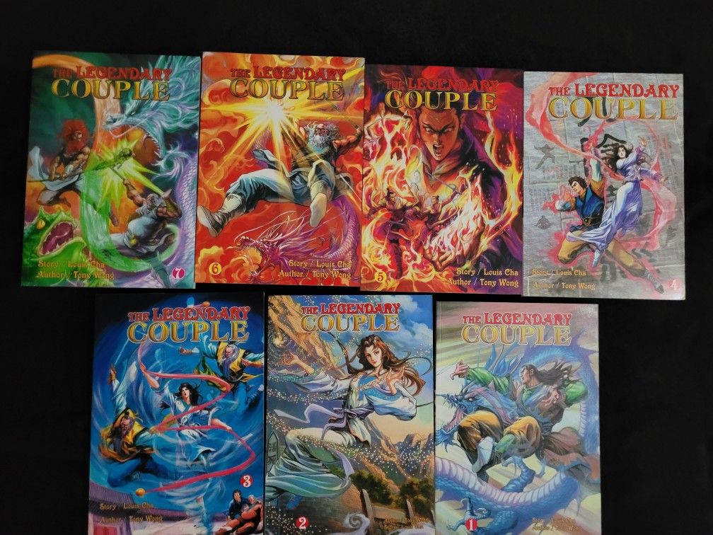 The Legendary Couple Vols 1-7 (Complete Set)   ( Or Best Offer)