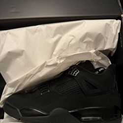 Brand New Jordan 4 Retro “Black Cat” 2025 – Size 12 – $300 OBO – With Receipt