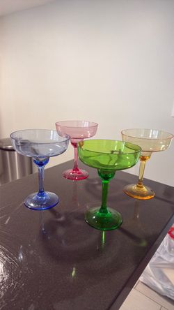 Margarita plastic glasses