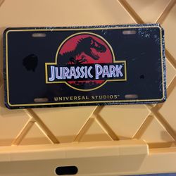 Jurassic Park License Plate