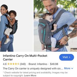 Infantino Carry On Multi Pocket Carrier 
