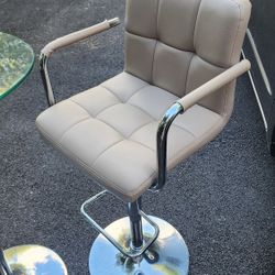 Barstools and Table