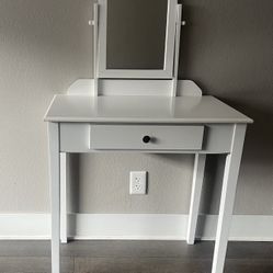 Mini Wooden Vanity