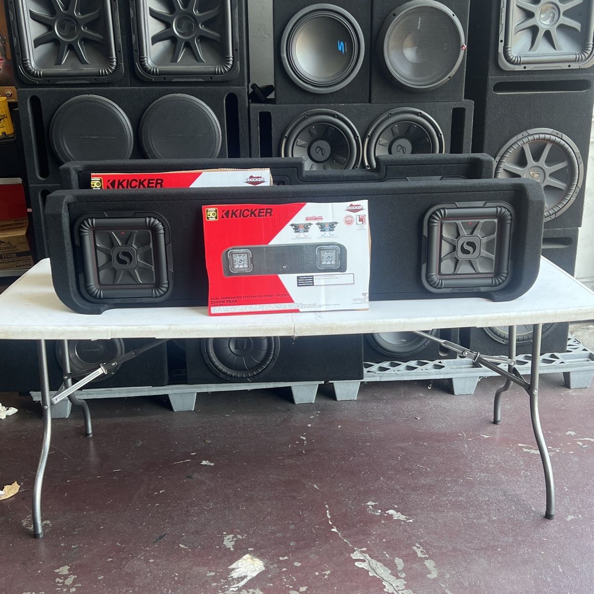 Ford Dual bass box Subwoofer payment plan no credit needed financing 
