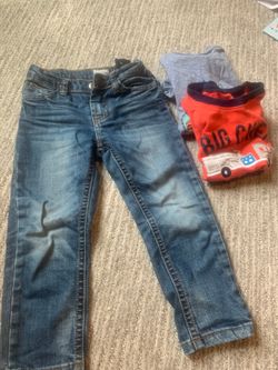 Hudson jeans and 2 shirts - 3T
