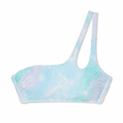 Juniors One Shoulder Side Wire Bralette Bikini Top Xhilaration Small 0-2
