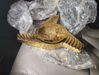 Gold Spinners For Bolt On Wire Wheels