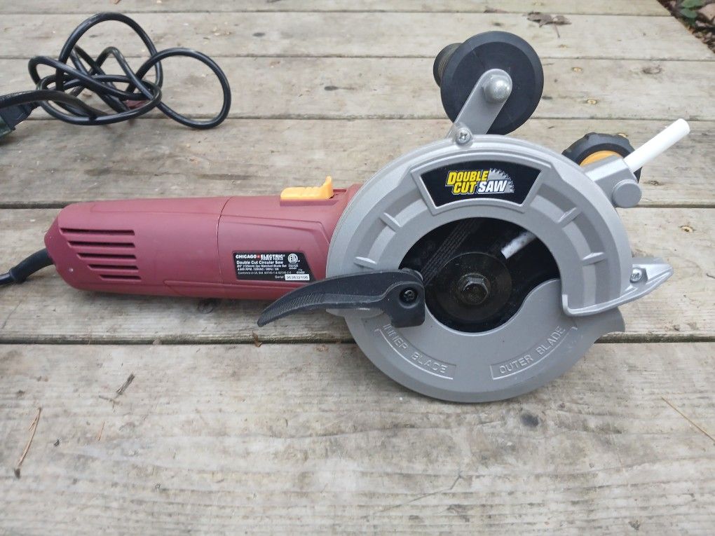 Chicago Electric Double Cut Saw (Harbor Freight)