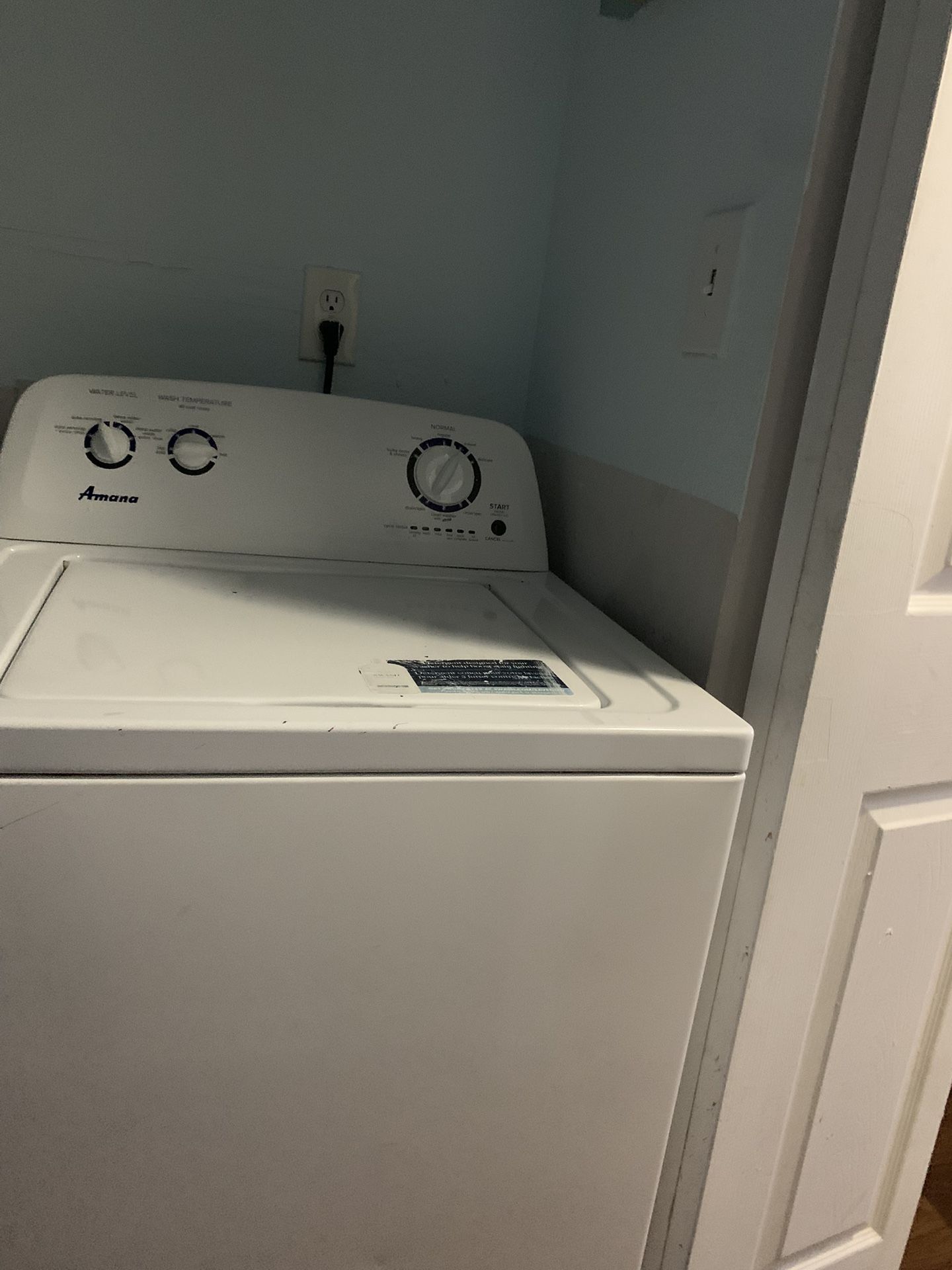 White Amana Dryer For Sale