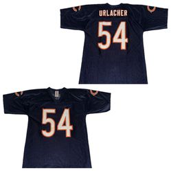Vintage Chicago Bears #54 Brian Urlacher Jersey Mens Medium