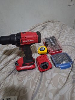 Craftsman V20 Cordless Drill with Accessories