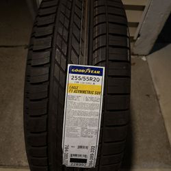  Goodyear 255/55R20 Eagle Ft Asymmetric 