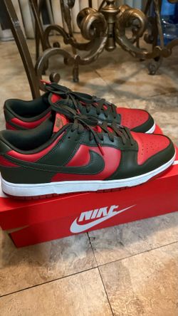 Nike Dunk Low Red Black Size 13 With Box