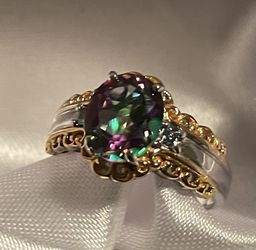 Mystic Topaz Ring