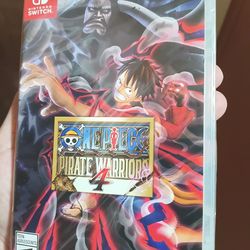Brand new factory sealed One piece pirate warriors 4 Nintendo switch 100 or Best offer