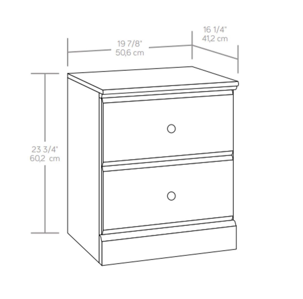 Brand New Contemporary Nightstand Console Organizer Bookcase