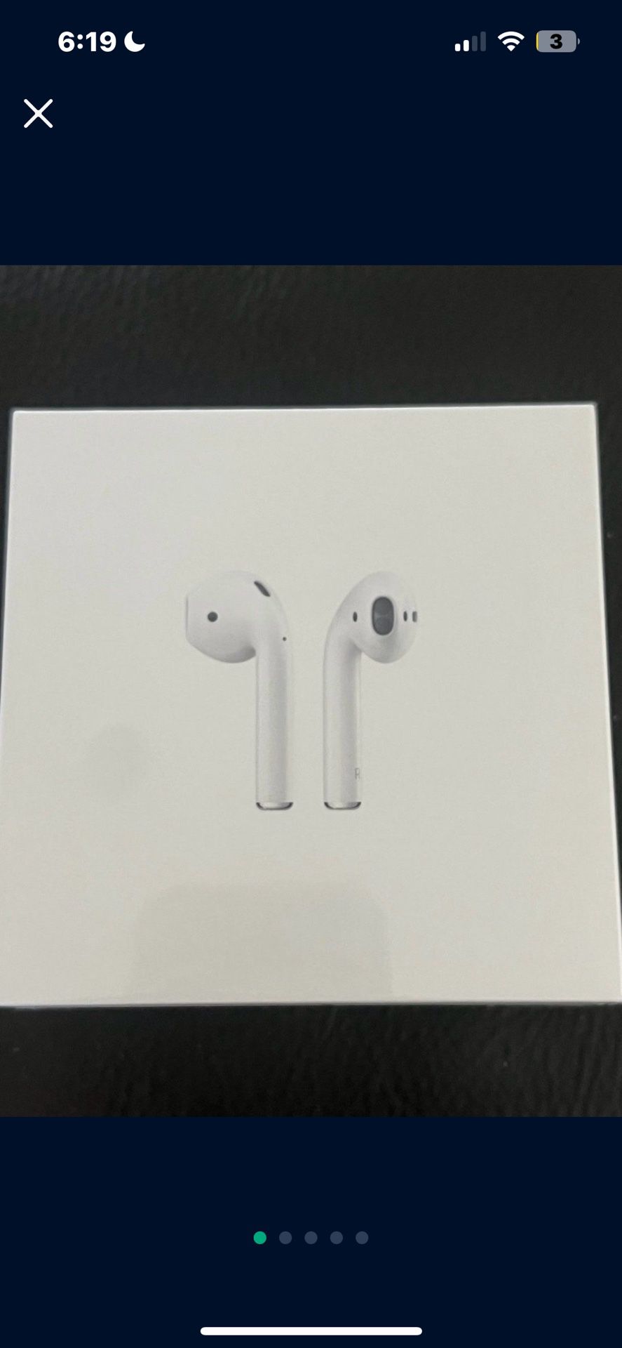 Apple AirPods 2nd Generation with Charging Case in White