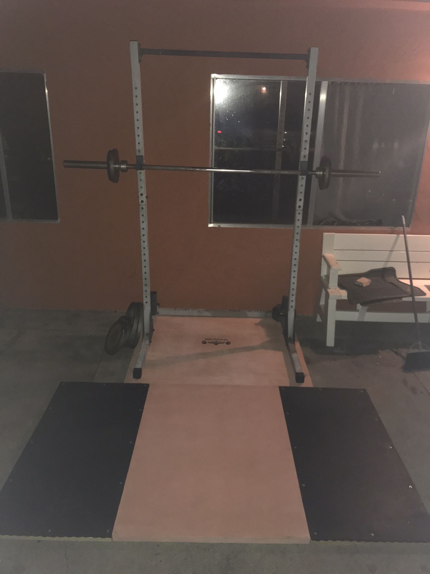 Squat/Deadlift Platform (Custom Made) by Alpha Platforms 4pc. Portable