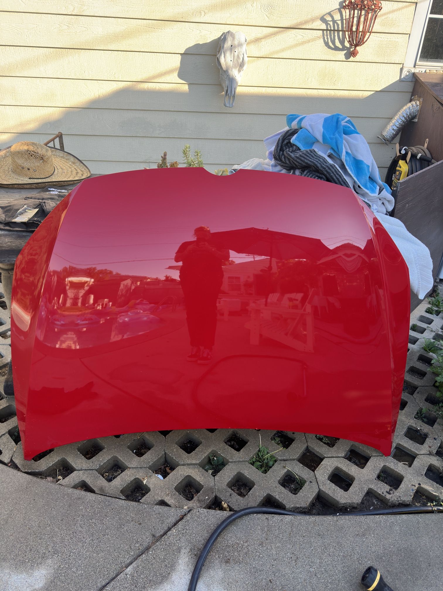 Hood GTI Volkswagen VW Golf Mk7 Tornado Red OBO